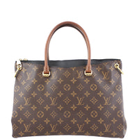 Louis Vuitton Pallas MM Monogram Noir Back