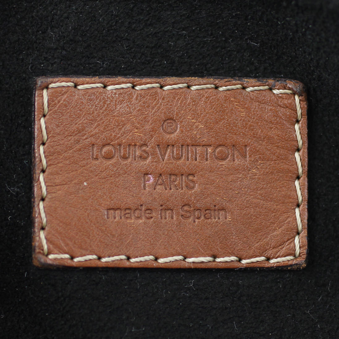 Louis Vuitton Pallas MM Monogram Noir Stamp