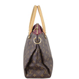 Louis Vuitton Pallas MM Monogram Left