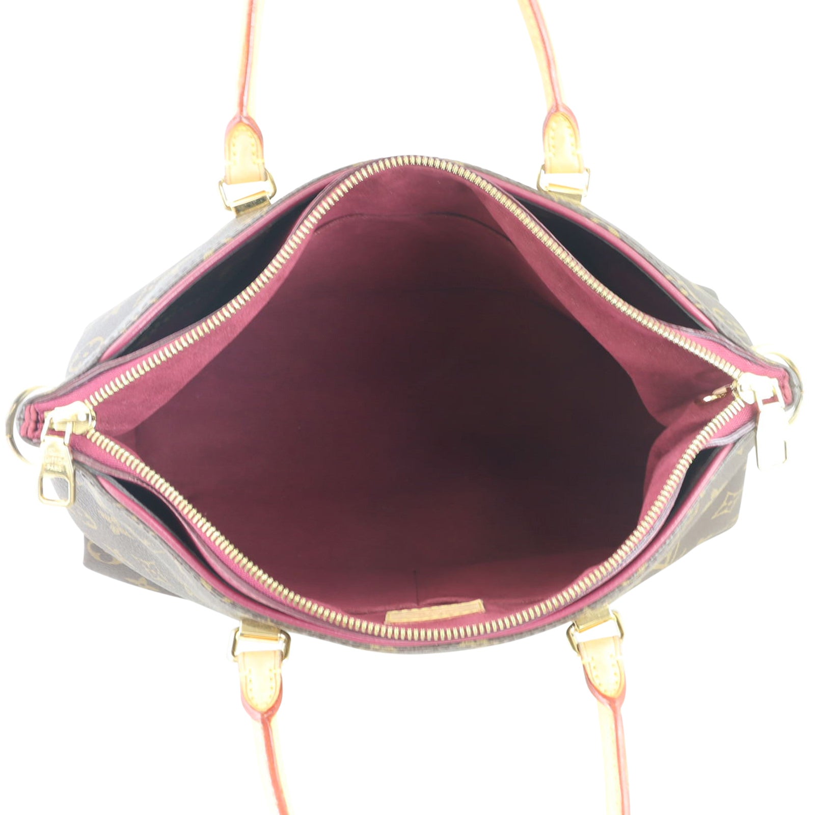 Louis Vuitton Pallas MM Monogram Interior