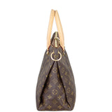 Louis Vuitton Pallas MM Monogram Side