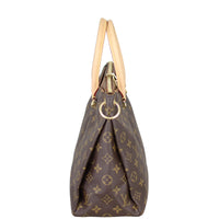Louis Vuitton Pallas MM Monogram Side