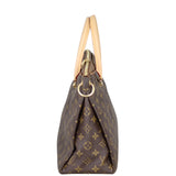 Louis Vuitton Pallas MM Monogram Side