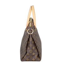Louis Vuitton Pallas MM Monogram Side