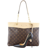 Louis Vuitton Pallas Shopper Monogram Dune Scale
