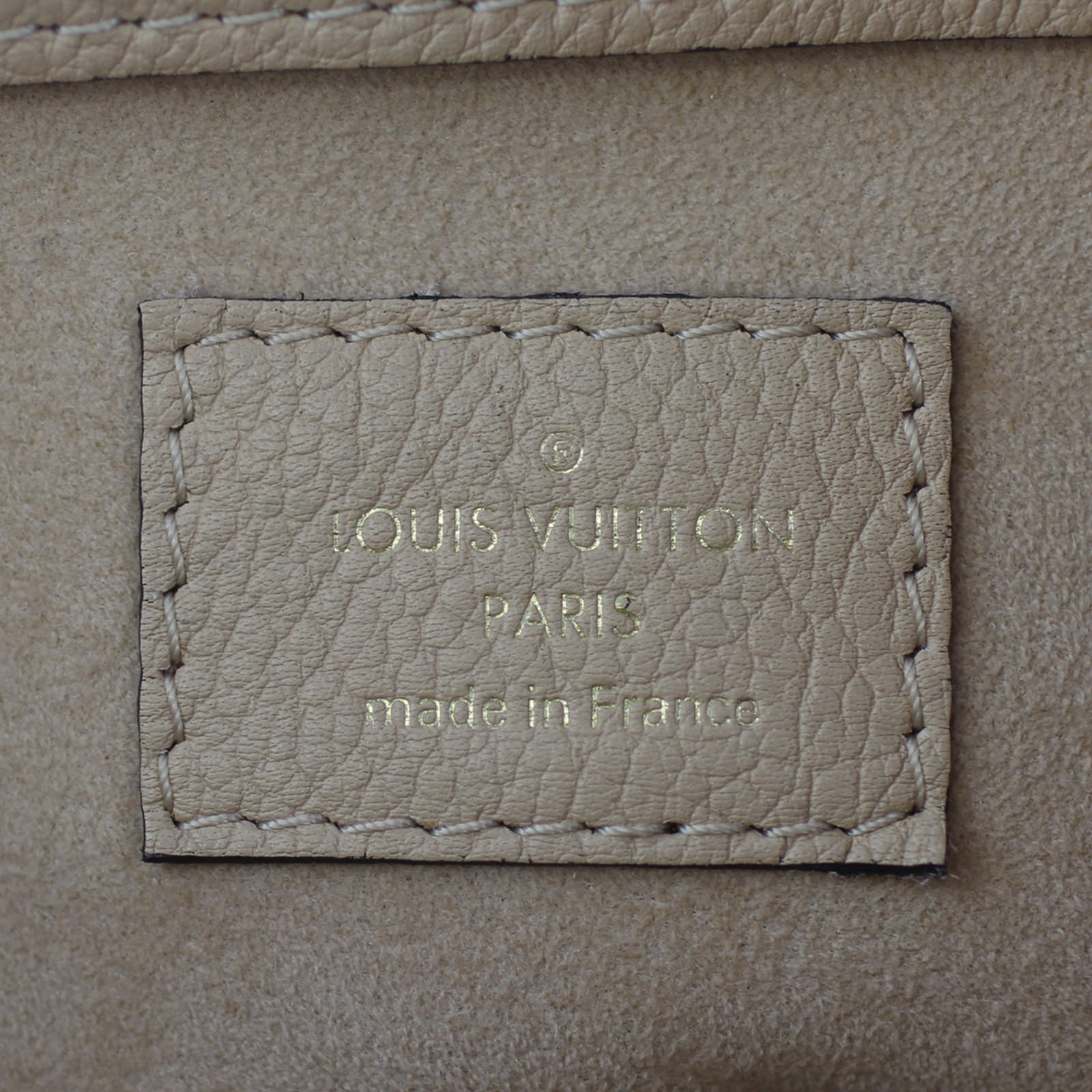 Louis Vuitton Pallas Shopper Monogram Dune Stamp