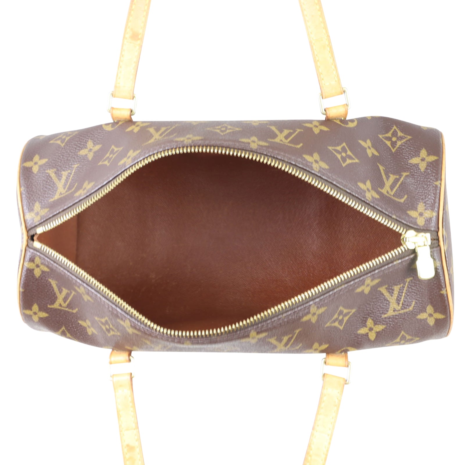Louis Vuitton Papillon Monogram with Pouch Whole interior