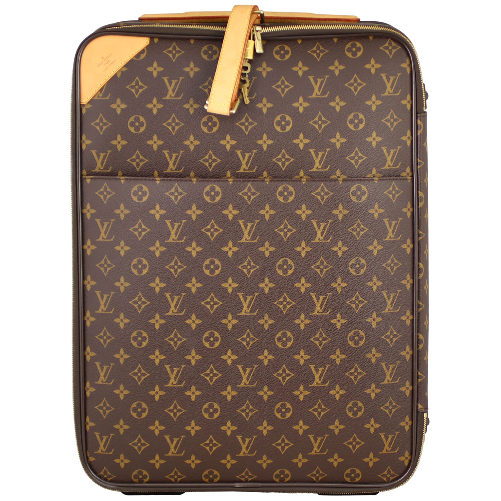 Louis Vuitton Pegase Legere 55 Suitcase Monogram Front