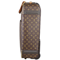 Louis Vuitton Pegase Legere 55 Suitcase Monogram Side