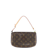 Louis Vuitton Perforated Pochette Accessoires Monogram Back