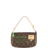 Louis Vuitton Perforated Pochette Accessoires Monogram Front