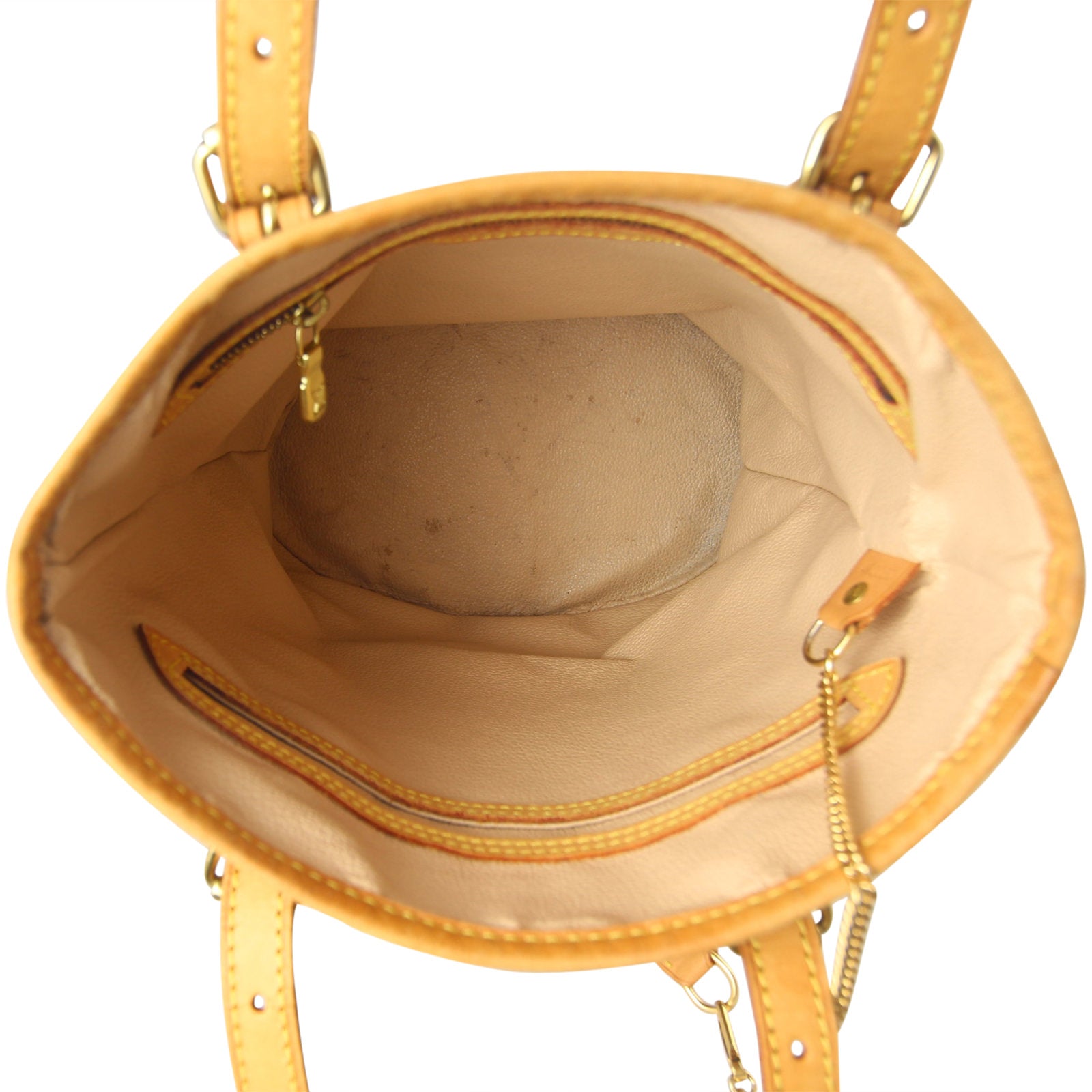 Louis Vuitton Petit Bucket Bag Interior