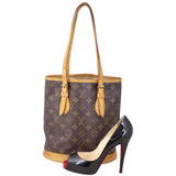 Louis Vuitton Petit Bucket Bag Scale