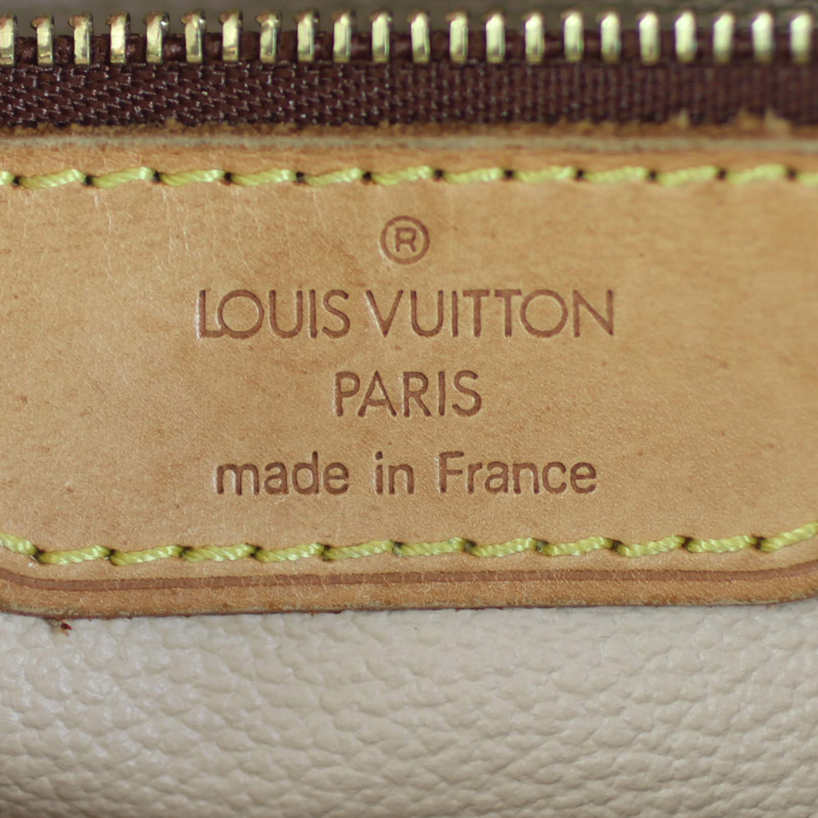 Louis Vuitton Petit Bucket Bag Stamp