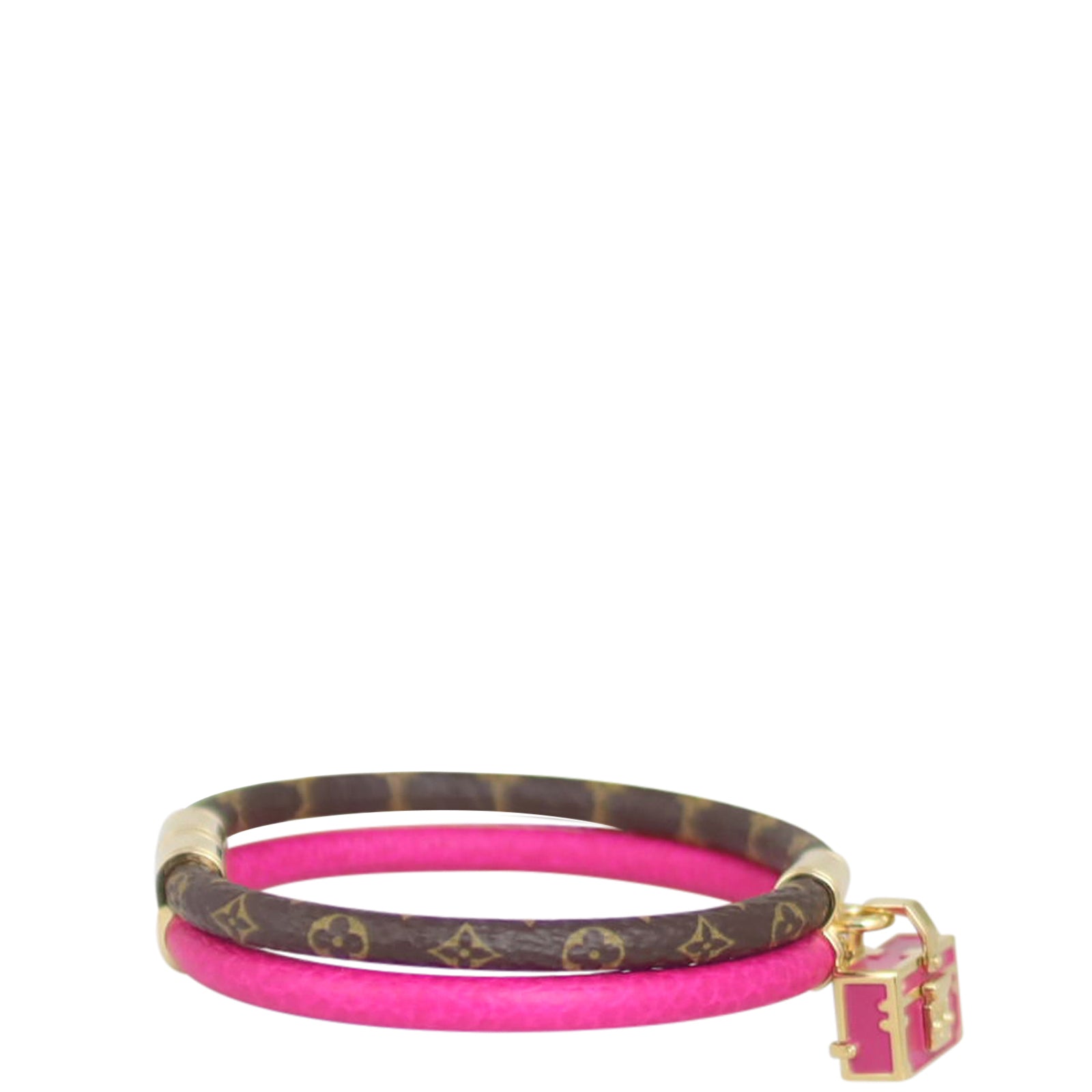 Louis Vuitton Petit Malle Monogram Bracelet Right Side
