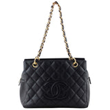 Chanel Petite Timeless Shopping Tote Front 