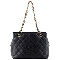 Chanel Petite Timeless Shopping Tote Front 