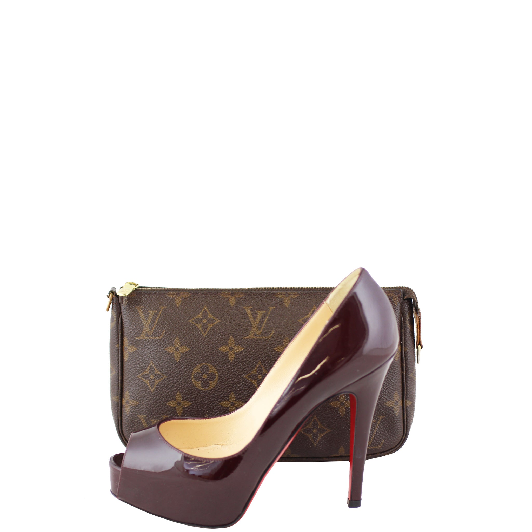 Louis Vuitton Pochette Accessoires Monogram Scale