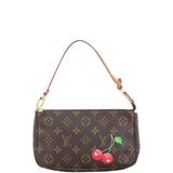 Louis Vuitton Pochette Accessories Monogram Cerises Front
