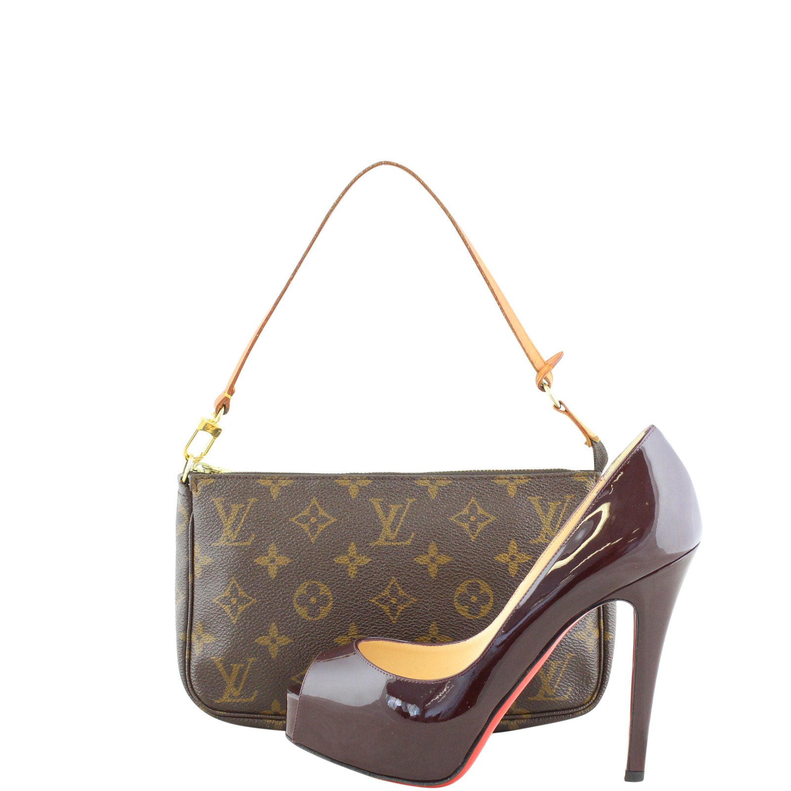 Louis Vuitton Pochette Accessories Monogram Scale
