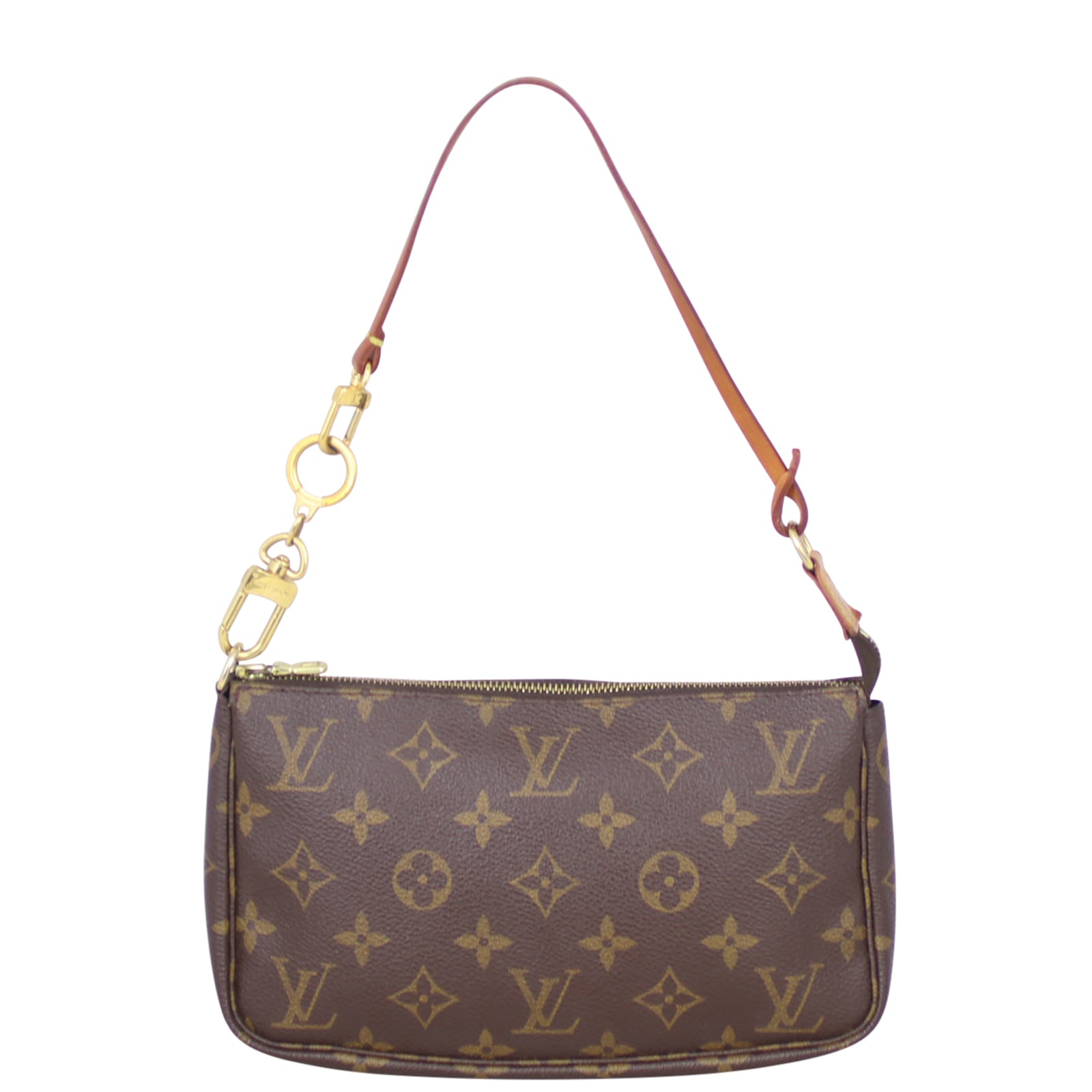 Louis Vuitton Pochette Accessories Monogram Front