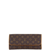 Louis Vuitton Pochette Twin GM Monogram Front