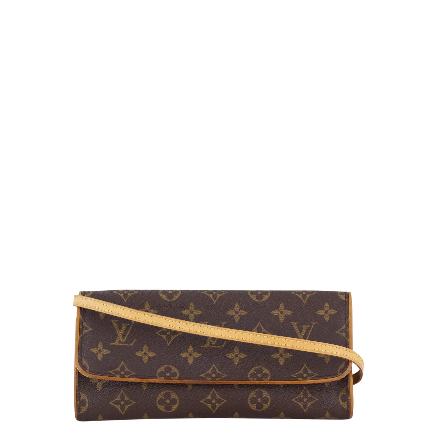 Louis Vuitton Pochette Twin GM Monogram Front