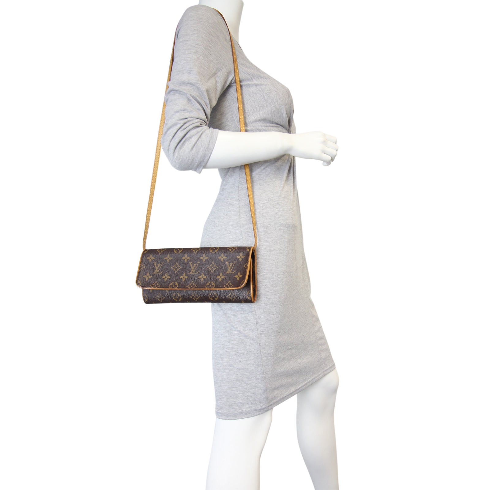 Louis Vuitton Pochette Twin GM Monogram Mannequin