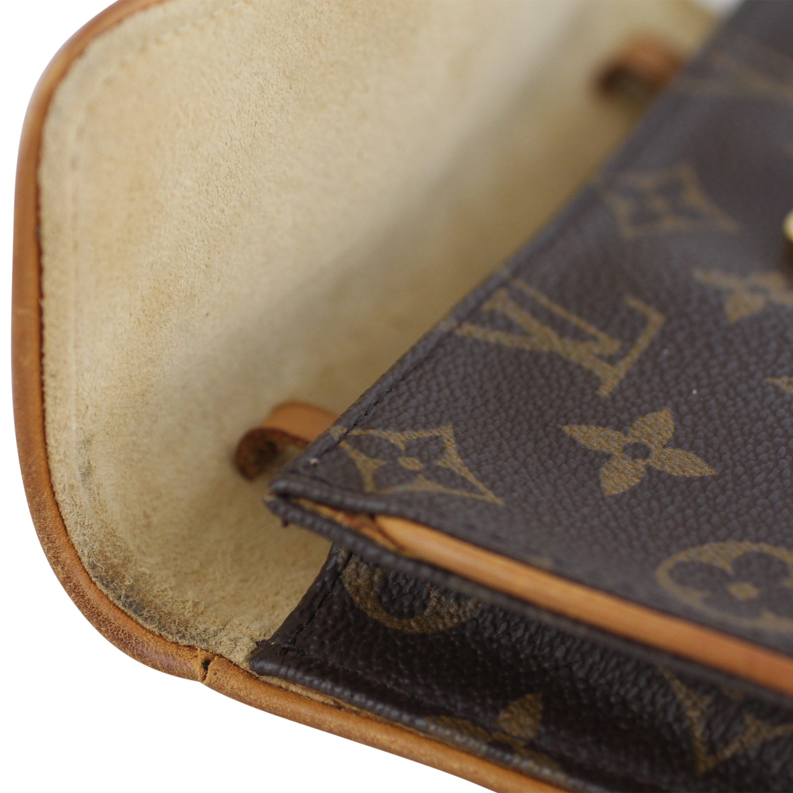 Louis Vuitton Pochette Twin PM Monogram inside flap