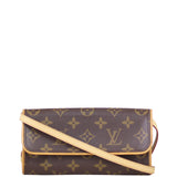 Louis Vuitton Pochette Twin PM Monogram Front