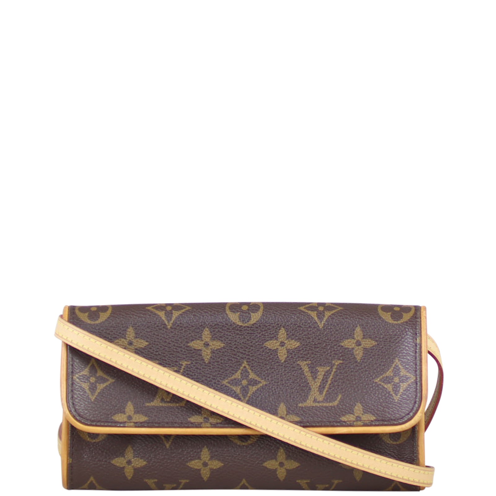 Louis Vuitton Pochette Twin PM Monogram Front
