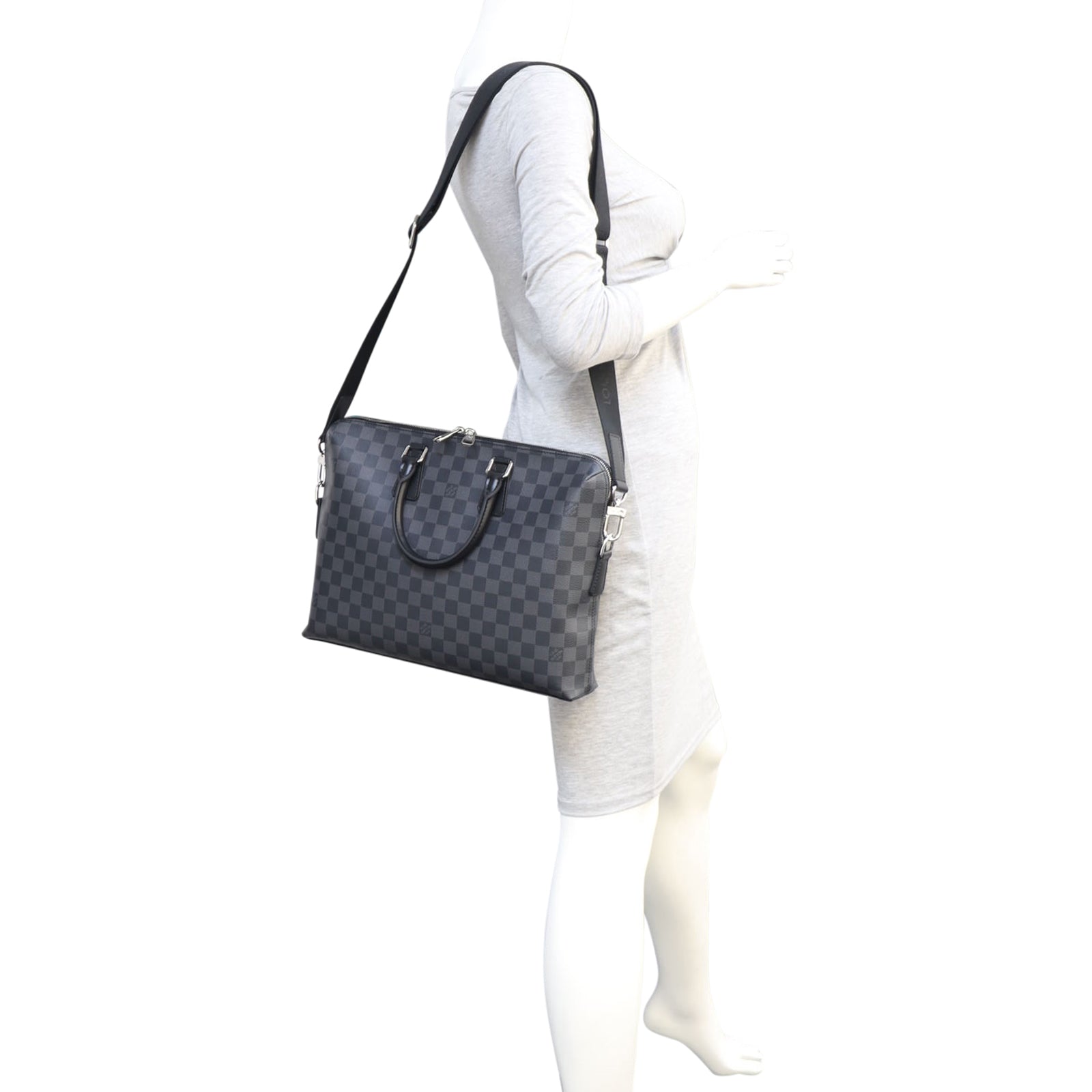 Louis Vuitton Porte-Documents Jour Damier Graphite Mannequin