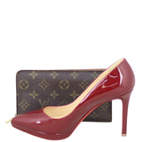 Louis Vuitton Porte Monnaie Zippé Wallet Monogram Shoe