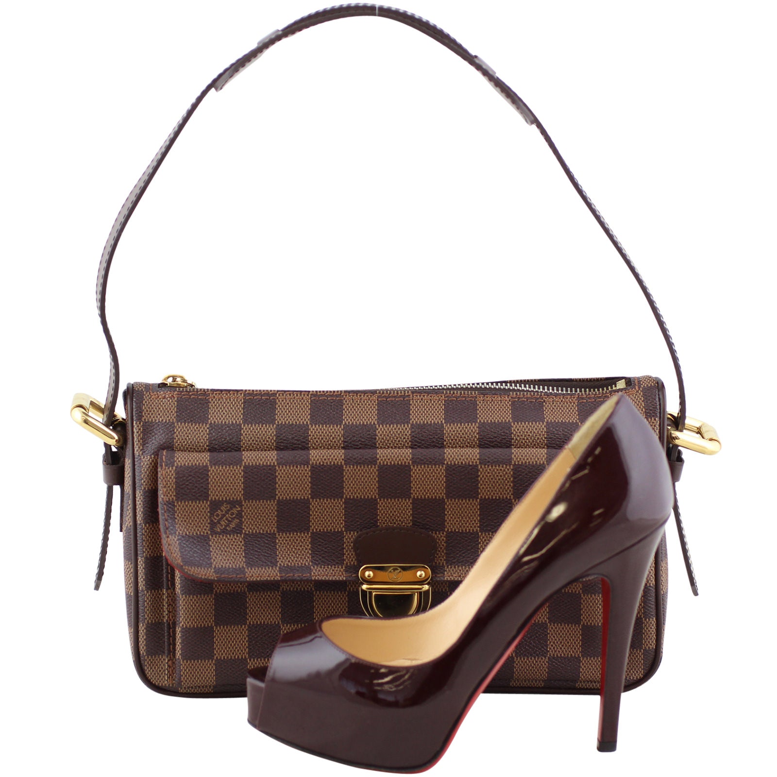 Louis Vuitton Ravello GM Damier Ebene Scale