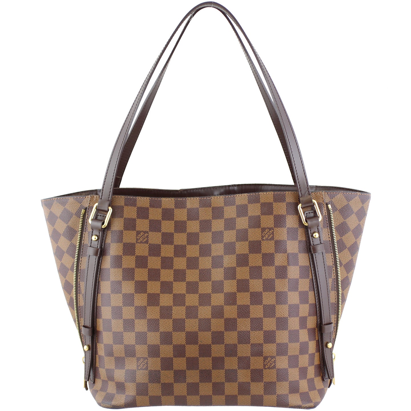 Louis Vuitton Rivington Cabas GM Damier Ebene Back