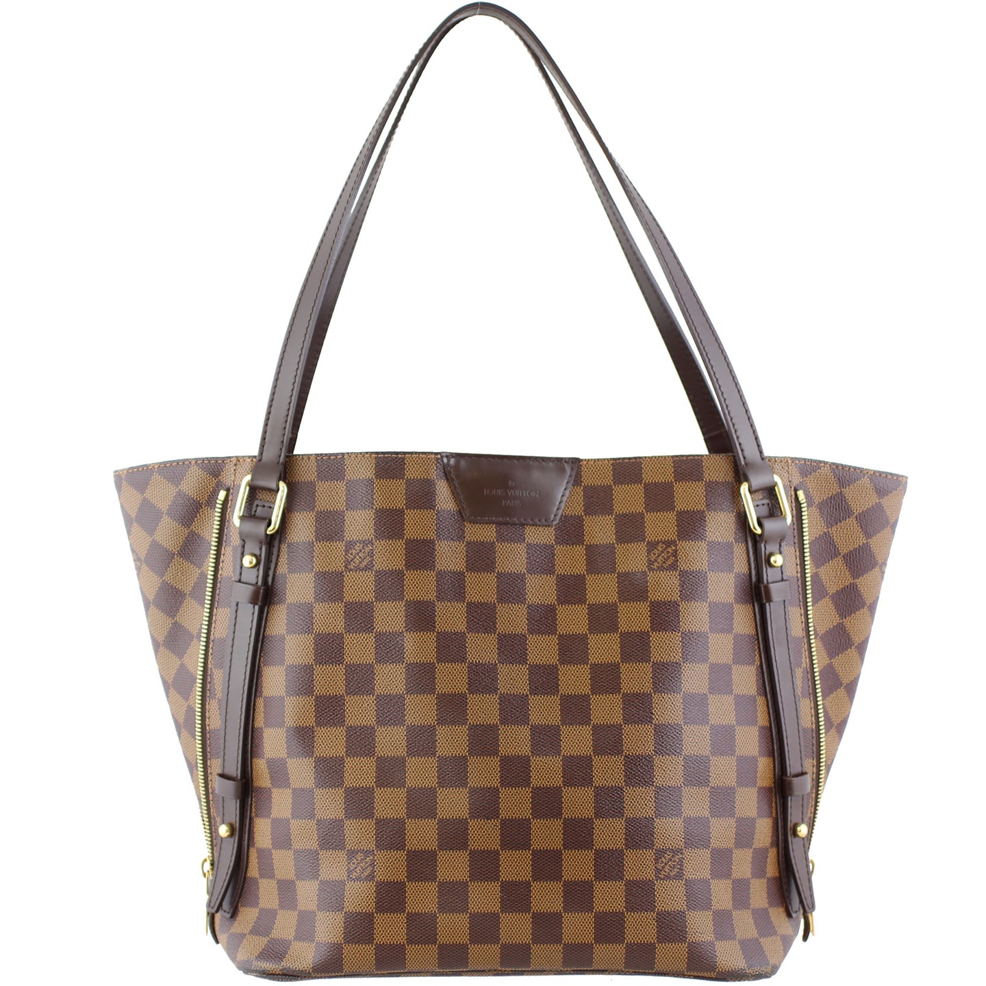 Louis Vuitton Rivington Cabas GM Damier Ebene Front