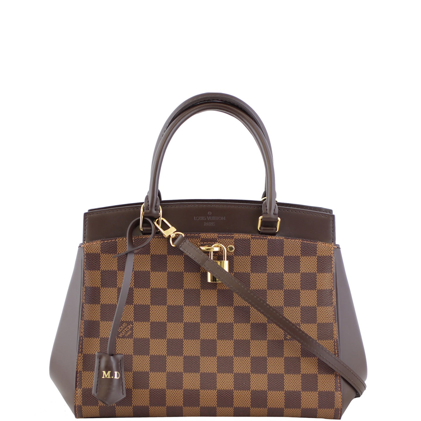 Louis Vuitton Rivoli BB Damier Ebene Front Strap