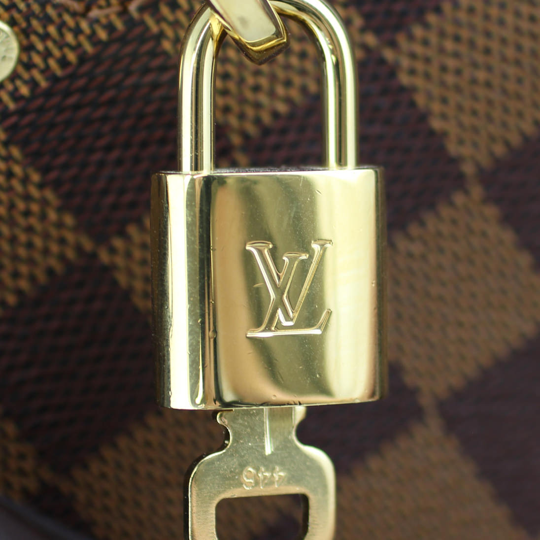 Louis Vuitton Rivoli BB Damier Ebene Lock