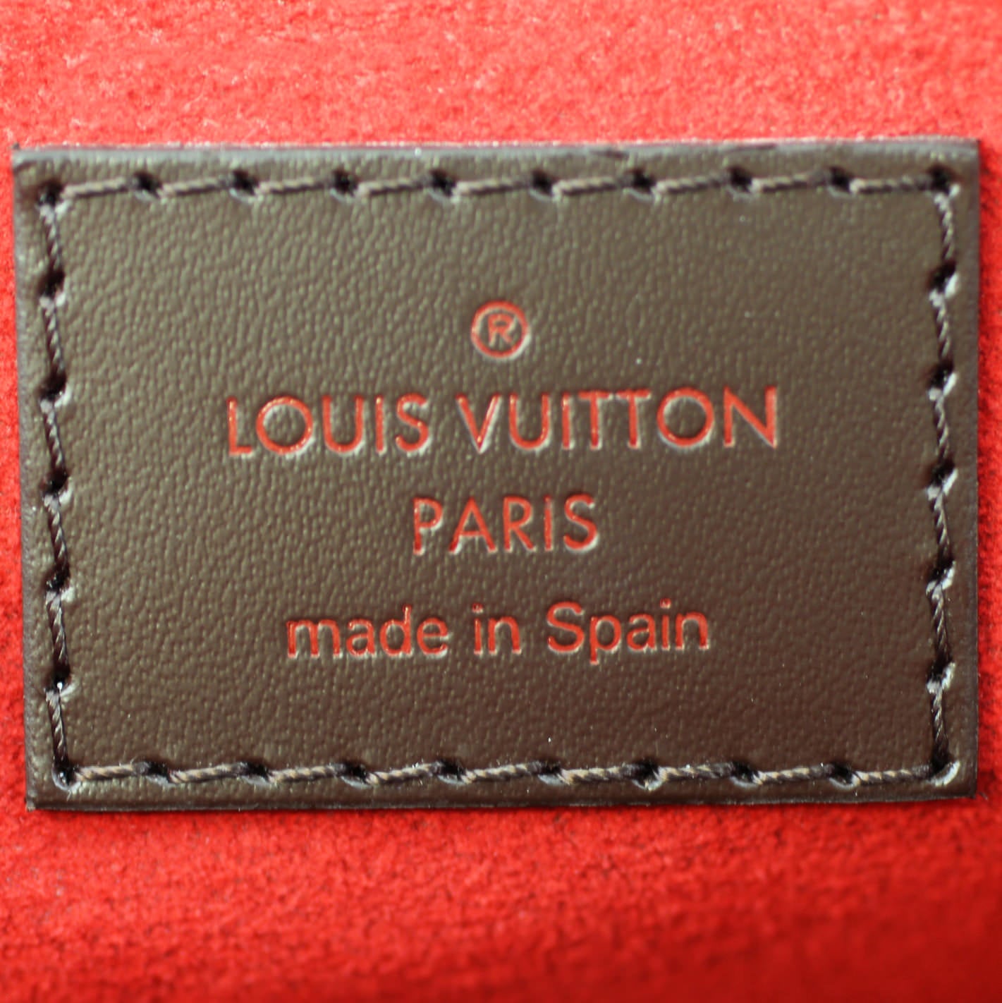 Louis Vuitton Rivoli BB Damier Ebene Stamp