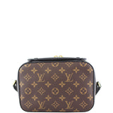 Louis Vuitton Saintonge Monogram Noir Back