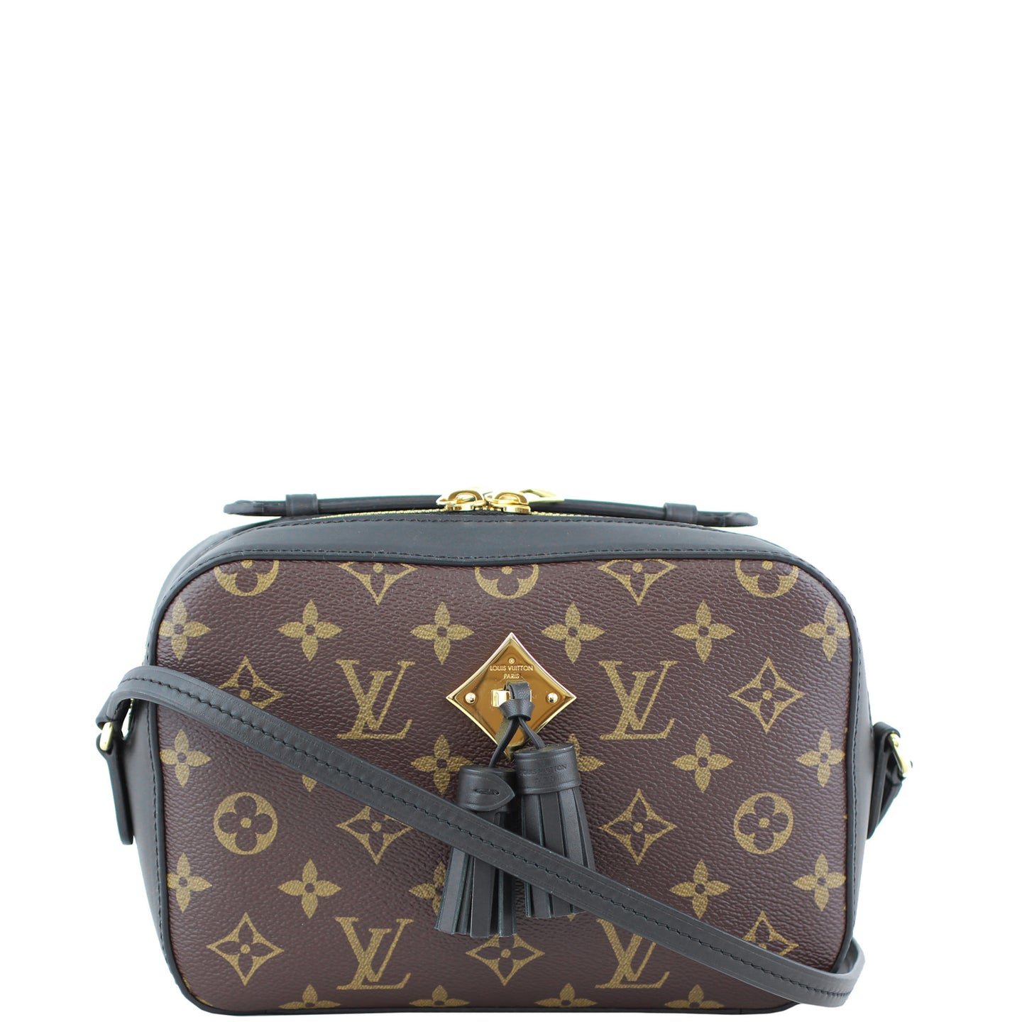 Louis Vuitton Saintonge Monogram Noir Front
