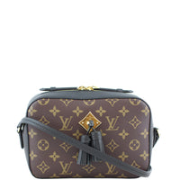 Louis Vuitton Saintonge Monogram Noir Front