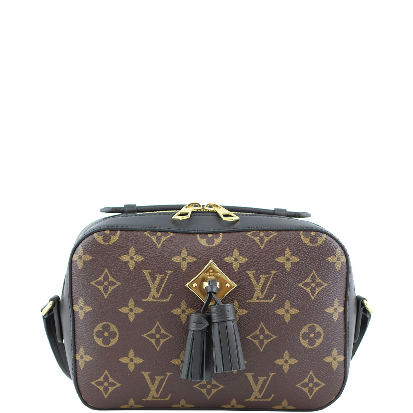 Louis Vuitton Saintonge Monogram Noir Front