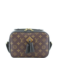 Louis Vuitton Saintonge Monogram Noir Front