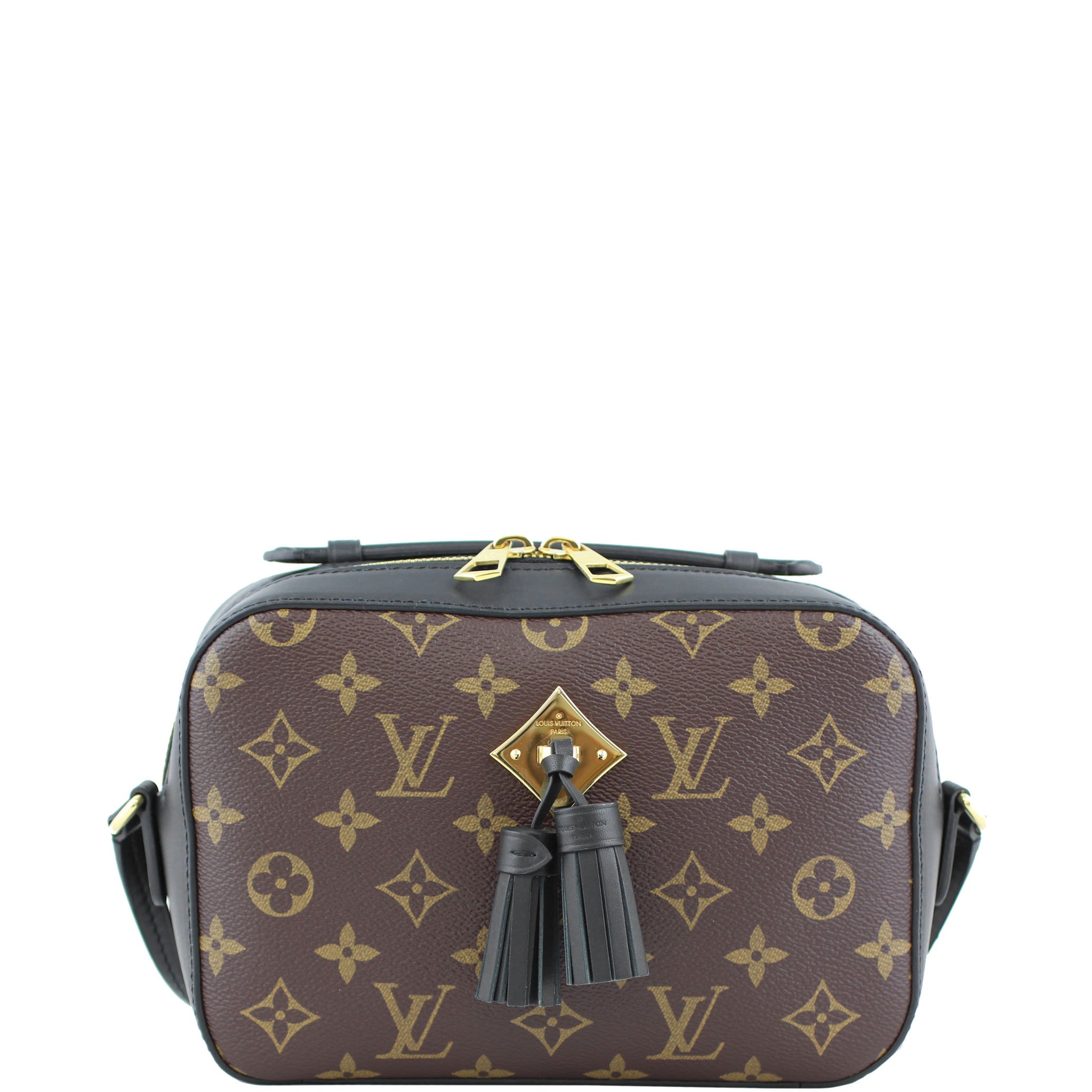 Louis Vuitton Saintonge Monogram Noir Front