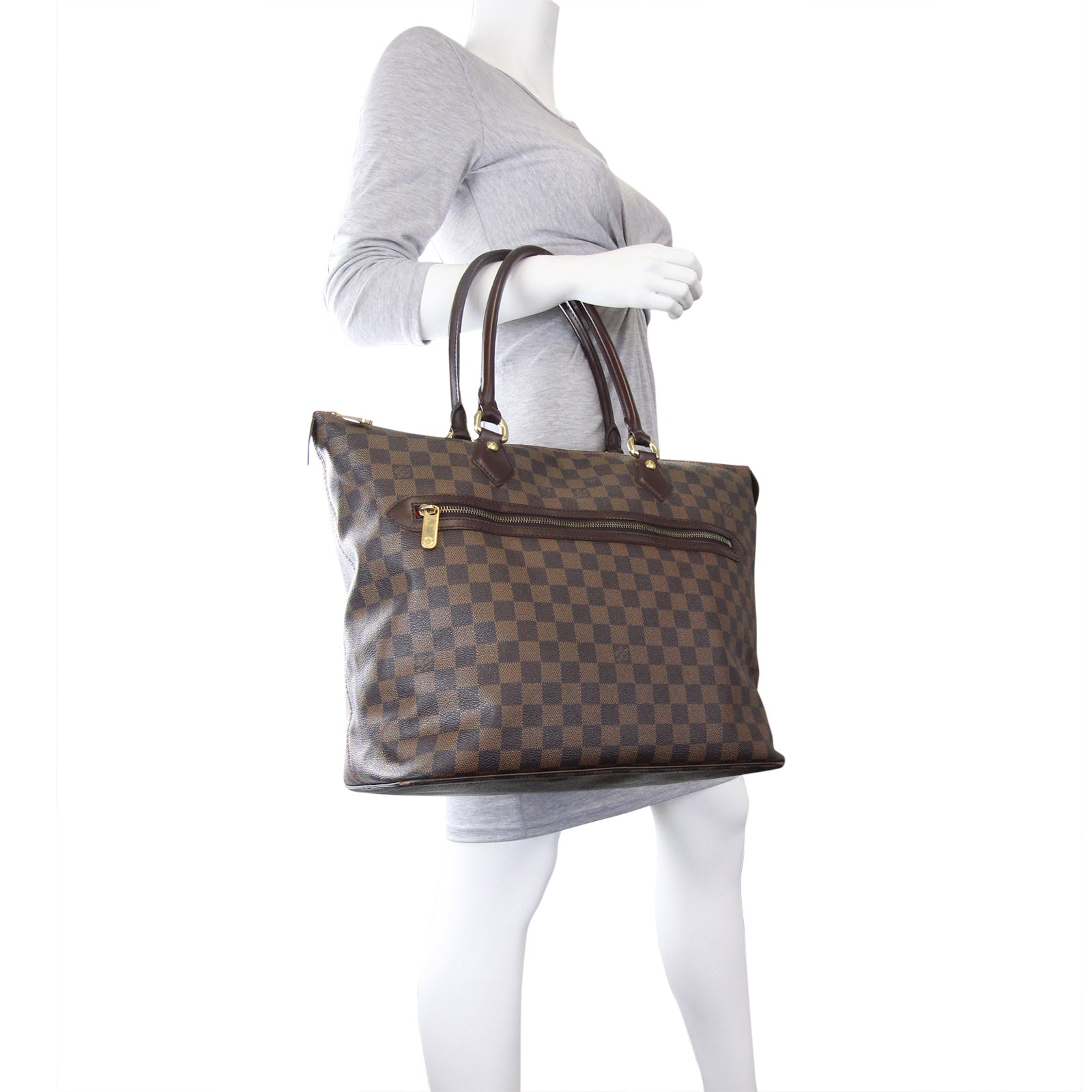 Louis Vuitton Saleya GM Damier Ebene Mannequin