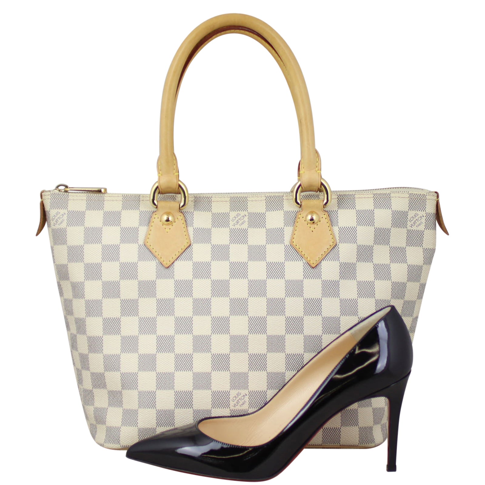 Louis Vuitton Saleya PM Damier Azur Shoe