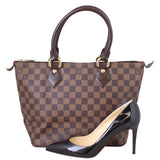 Louis Vuitton Saleya PM Damier Ebene Shoe