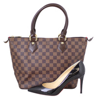 Louis Vuitton Saleya PM Damier Ebene Shoe