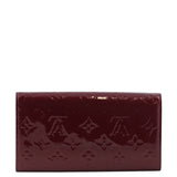 Louis Vuitton Sarah Vernis Wallet Back
